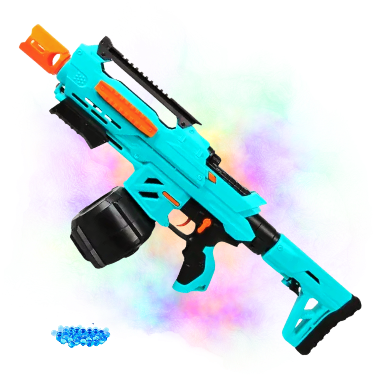 Потужний Гель Бластер на Орбізах 2 Режими SKD Rhino Преміум Якості з Електричною Подачею Кульок і Великим Барабаном Для Підлітків, фото 1