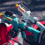 Потужний Гель Бластер на Орбізах 2 Режими SKD Rhino Преміум Якості з Електричною Подачею Кульок і Великим Барабаном Для Підлітків, фото 2