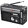 Радіоприймач на акумуляторі Golon RX-382 FM/AM/SW з ліхтарем LED Чорний (1756375728), фото 9