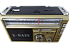 Портативний радіоприймач Golon RX-381/2 USB/SD з LED ліхтарем Gold (1756375738), фото 3