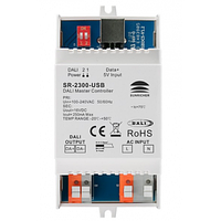 Контролер SR-2300-USB (DALI DT8 Master) на DIN рейку 19741