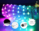 Гірлянда Роса Smart LED керування з телефона RGB Bluetooth від USB 20 м Різнокольорова, фото 3