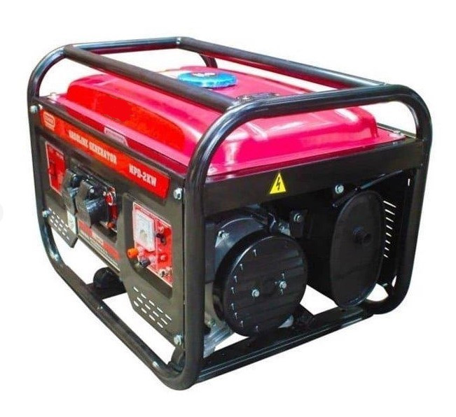 Генератор електрики бензиновий Gasoline Generator 3.3 кВт 4-тактний електростартер 1 фаза (1908236020), фото 1