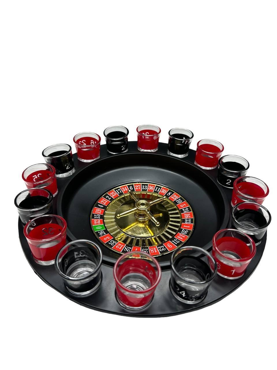 Настільна гра для компанії OPT-TOP Рулетка зі стопками в картонному пакованні (1939722129), фото 1