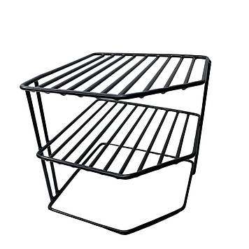 Органайзер-підставка для тарілок DECOR ART 20,5х20,5х20,5 см 1033 чорний