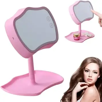 Косметичне дзеркало з підставкою USB і підсвіткою OPT-TOP Mirron Lamps LED (2075774463)