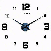 Годинник настінний діаметр 10 см круглий на кухню в стилі лофт HP-3Y-1B