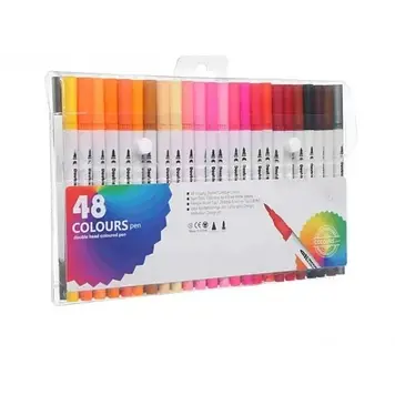 Дитячий набір якісних маркерів 48 шт WORISON (2087381048)