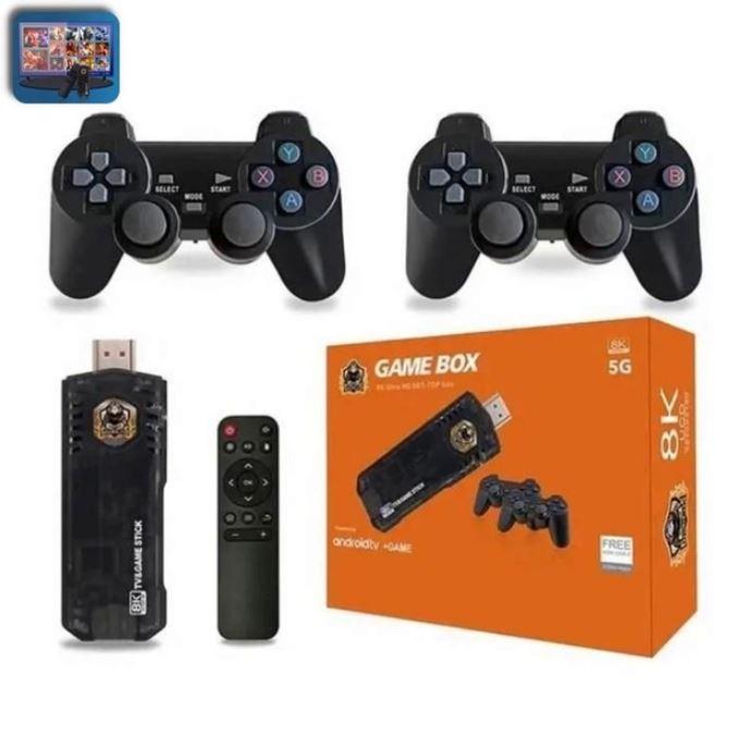 Ігрова приставка + Смарт тв OPT-TOP Game Box X8 8K/5G Smart TV 64 ГБ (2103354313), фото 1