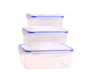 Набір контейнерів для зберігання 3 шт Kamille KM-20001
