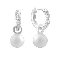 Серьги кольцами