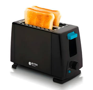 Тостер електричний BITEK BT-263 1000W Black