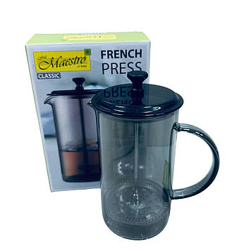 Френч-прес скляний Maestro MR-1861-600 600 мл