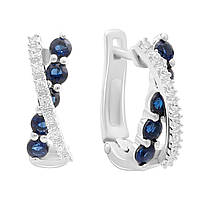 Серьги с nano камнями