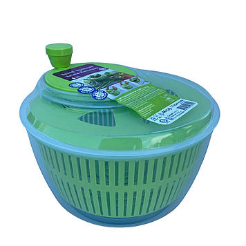 Сушарка для зелені пластикова 5 л Ucsan Plastik M-123 салатова