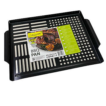 Форма-гриль для барбекю 40,5х29,5х2 см Maestro MR-1005