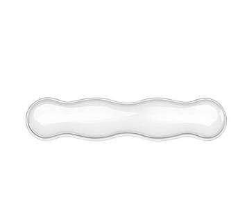 Килимок підставка під руки комп'ютерний Neon 36х8 см Прозорий