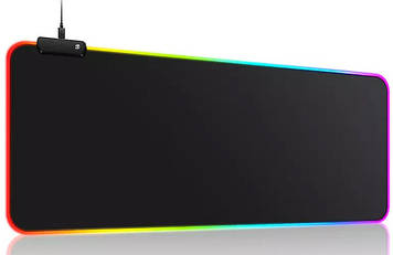 Ігрова поверхня з RGB-підсвіткою FeelTouch 900 x 400 x 4 мм Black