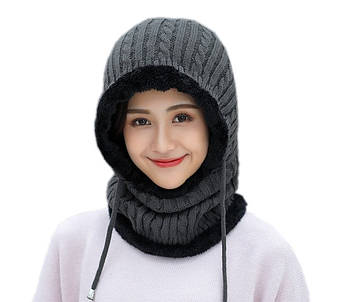 Шапка Teburya багатофункціональна Сіра (104062)