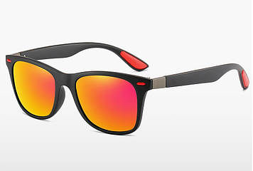 Сонцезахисні окуляри SUNI Поляризаційні Захист від УФ UV 400 Жовтогарячий (437827777)