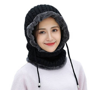 Шапка Teburya багатофункціональна Чорна (104063)