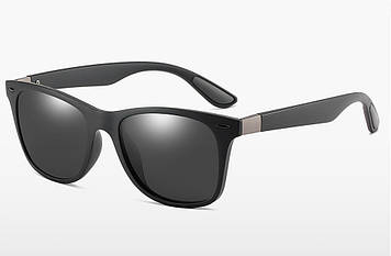 Сонцезахисні окуляри SUNI Поляризаційні Захист від УФ UV 400 Чорний (437827222)