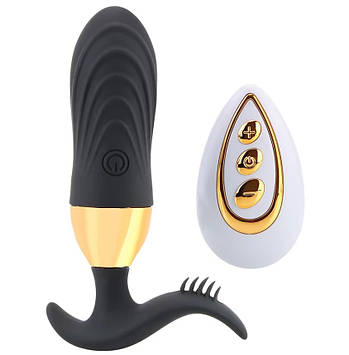 Фалоїмітатор OPT-TOP вібратор для зміцнення м'язів піхви та стимуляції точки G Чорний