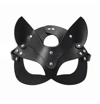 Еротична маска OPT-TOP Кішка Чорний