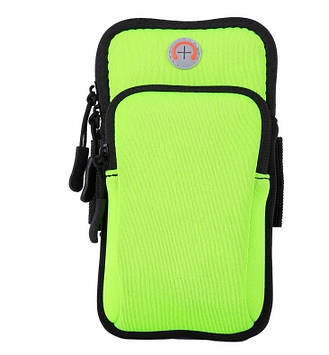 Сумка-чохол на руку JEEF з 2 кишенями Зелений (57543561)