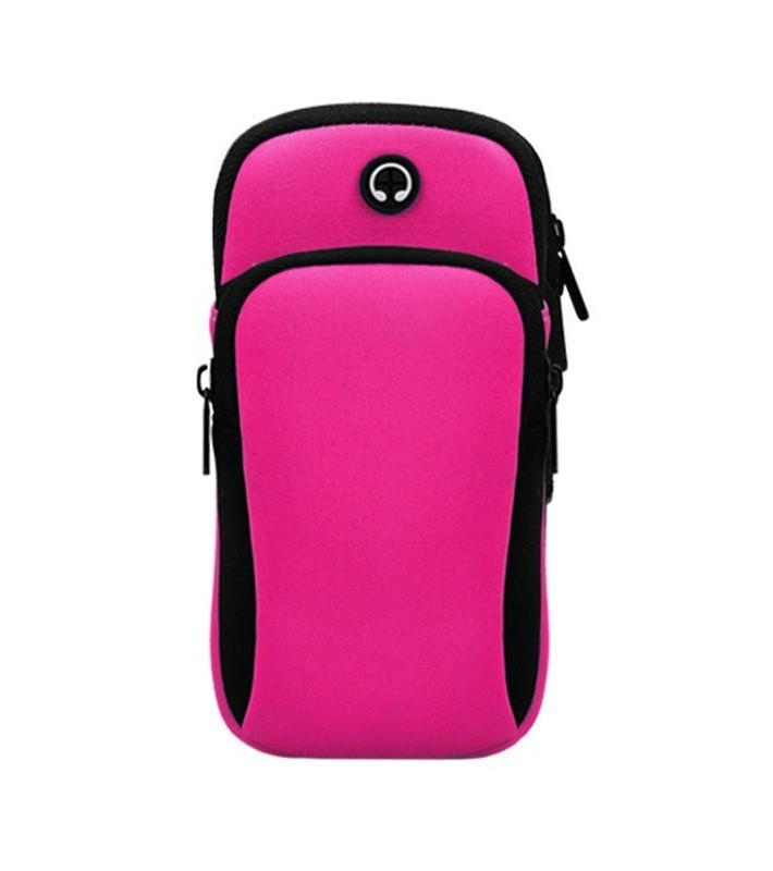 Сумка-чохол на руку JEEF з 2 кишенями Рожевий (57543562), фото 1