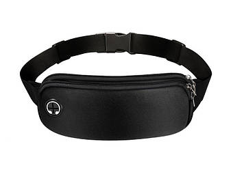 Сумка для бігу з 2 кишенями 22х10 см RunningBag Black (3614562)