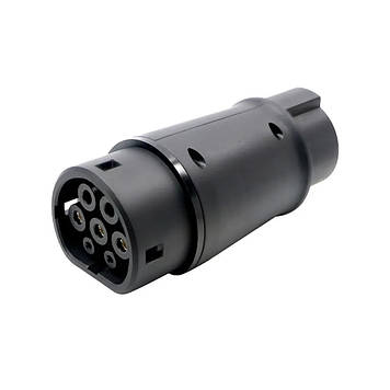 Адаптер Перехідник Type 1 — Type 2 Bluefield (Mennekes IEC 62196-2 — J1772) Black (455050568)
