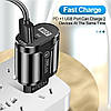 Мережевий зарядний пристрій Mirrow USB Type-C Super Charge/Quick Charge 3.0 PD 20 W Black (366589741), фото 9
