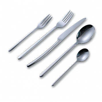 Набір столових приборів Venice Krauff 29-178-038 30 предметів Сталевий (23525)