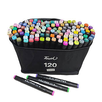 Набір скетч-маркерів Touch Migo 120 шт.