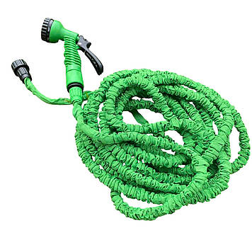 Шланг для поливання садовий Magic Hose 100 FT 30 м Салатовий