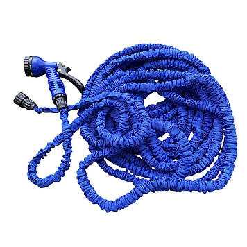 Шланг для поливання садовий Magic Hose 200 FT 60 м Синій