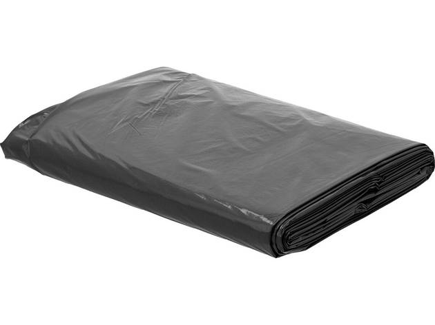 Плівка захисна 4 х 5 м VOREL чорна, t= 0,045 мм [10], фото 1