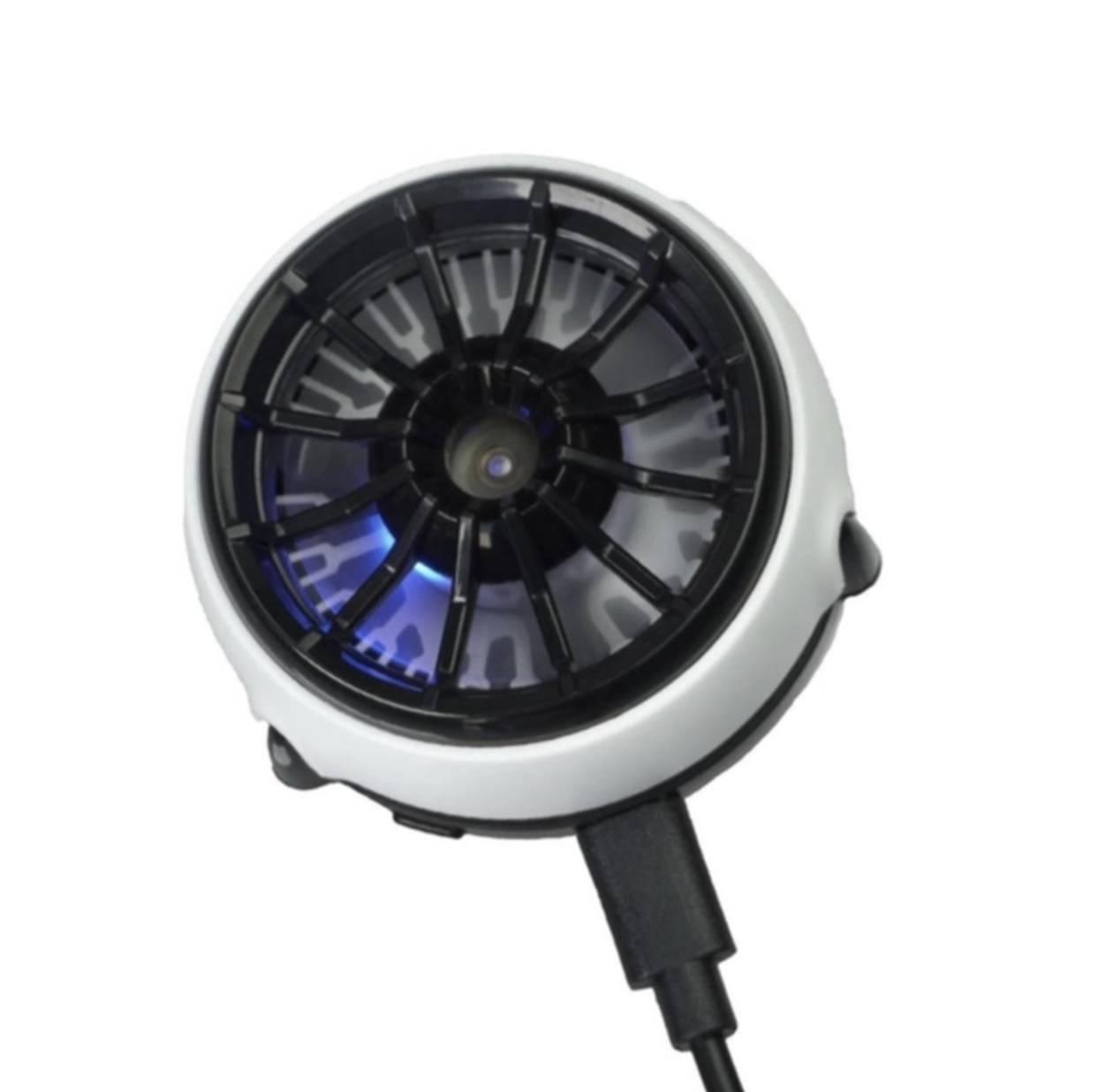 Охолодження вентилятр Dobe Мемо для телефона з RGB і елементом пельтьє та бездротовою зарядкою 03 Чорний, фото 1