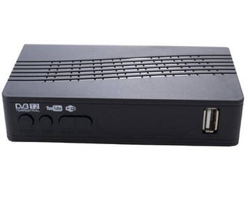 Цифрова приставка No Brand T2-1 Wi-Fi USB USB IPTV Чорний (2390000006)