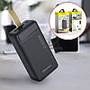 Потужний повербанк з індикатор заряду 30000 мАh Awei P7K (Black), фото 4
