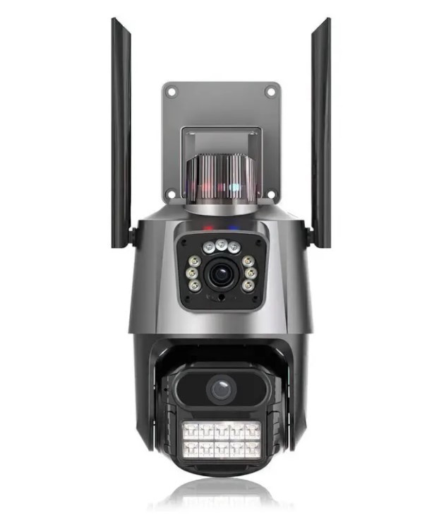 Камера відеоспостереження No Brand P11-QQ6 8MP Wi-Fi Чорний (2390000022), фото 1