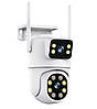Камера відеоспостереження No Brand Q30-6MP Dual IP Camera Wi-Fi 6 Мп Білий (2390000024), фото 2