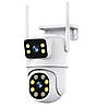 Камера відеоспостереження No Brand Q30-6MP Dual IP Camera Wi-Fi 6 Мп Білий (2390000024), фото 3