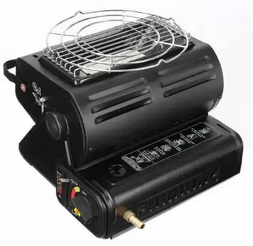 Газовий нагрівач Yanchuan YC-808B 3 балона Чорний (2104618374)