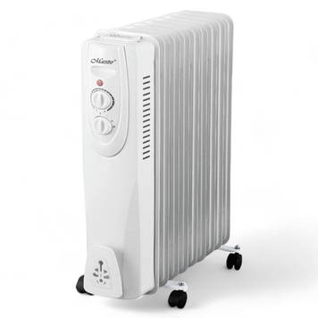 Оливний (масляний) радіатор Maestro MR-950-9 2000 Вт Білий (2104618417)