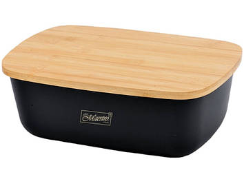 Хлібниця Maestro MR-1770 35х21х21 см Чорний (2104618635)