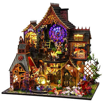 Конструктор-румбокс Diy House ES015-A Magic Forest 27x26.5x19.5 см Різнобарвний (2104618647)