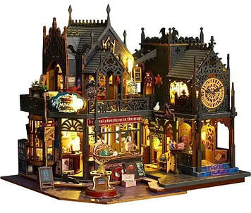 Конструктор-румбокс Diy House Замок чарівника 25x20x22 см Різнобарвний (2104618650)