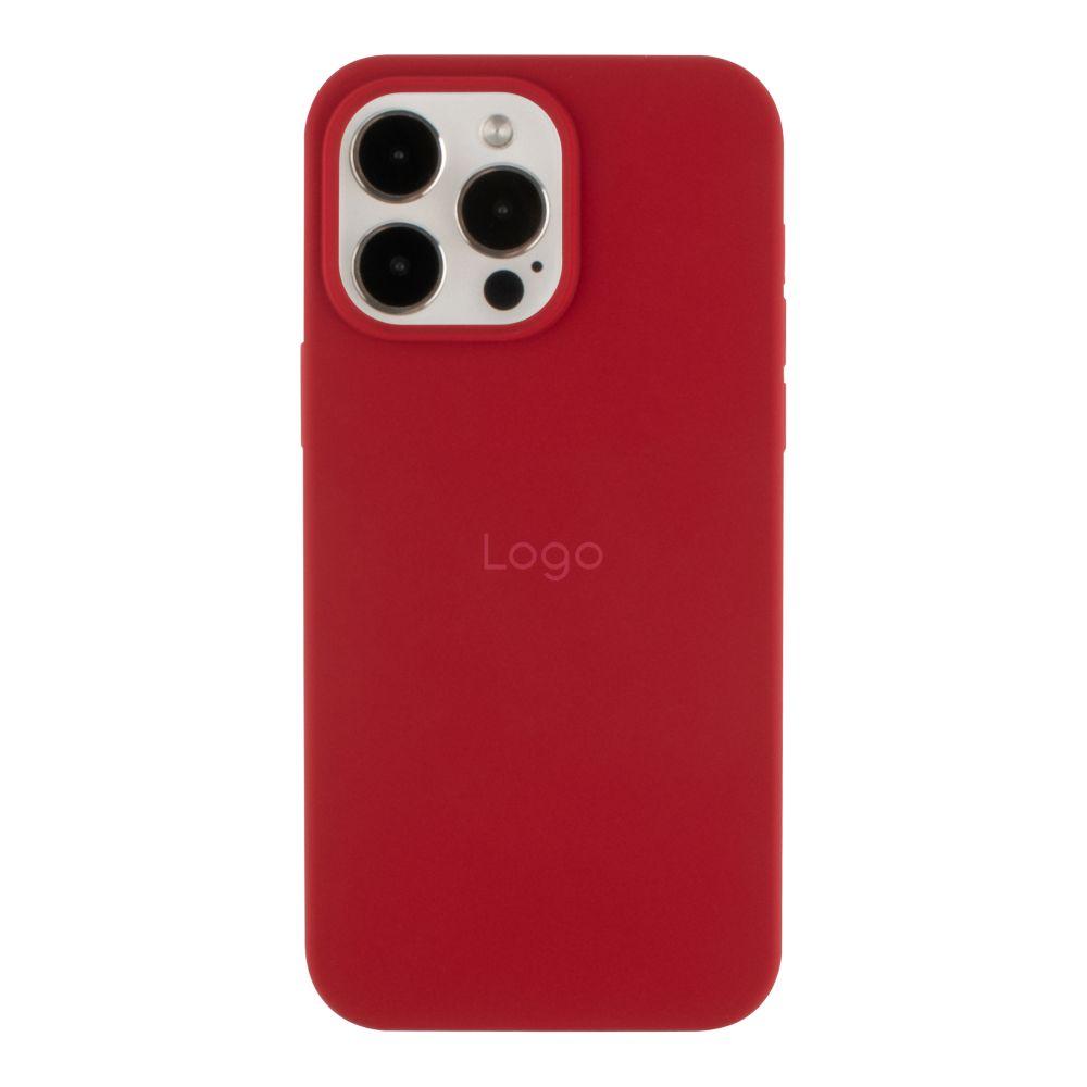 Чохол Silicone Case Full Size (AA) для iPhone 14 Pro Max Колір 31.China Red, фото 1